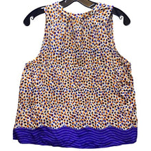 Load image into Gallery viewer, Maeve Anthropologie Blouse Womens 4 Small Purple Sleeveless Festival Flowy Rayon
