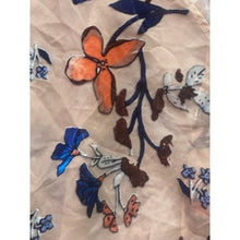 Load image into Gallery viewer, Japna Kimono Womens Large Floral Velvet Burnout Bohemian Tassels Festival
