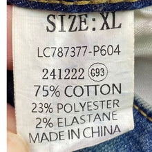 Load image into Gallery viewer, Fashion Wear Jeans Womens Extra Large Distressed Button-Fly Wide Leg Streetwear
