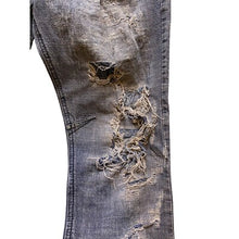 Load image into Gallery viewer, Free People Jeans Womens 27 Distressed Destroyed Grunge Straight Leg High Rise
