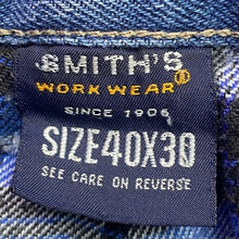Load image into Gallery viewer, Smiths Workwear Jeans Mens 40X30 Flannel Lined Outdoors Rugged Streetwear
