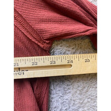 Load image into Gallery viewer, We The Free Shirt Womens Small Layered Long Sleeve Ruffle Hem Grunge Oversized
