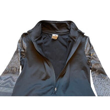 Load image into Gallery viewer, Nike Shirt Womens Medium Athletic Dri Fit Geometric Athleisure Full Zip
