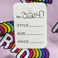 Load image into Gallery viewer, Bottoms Out Swim Trunks Mens Medium Pink Pride Rainbow LGBTQIA Shorts Streetwear
