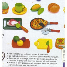 Load image into Gallery viewer, Happy Cooking Play Set Pretend Food Cutting Fruit Vegetable Kitchen Toy Kids 3+
