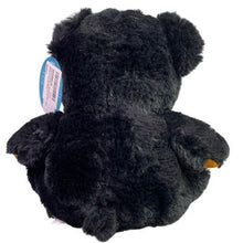 Load image into Gallery viewer, Black Bear Plush Stuffed Animal 10" Soft Cozy

