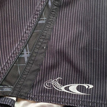 Load image into Gallery viewer, O&#39;Neill Shorts Mens Large Pinstripe Board Drawstring Pocket Surf Spell Out
