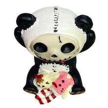 Load image into Gallery viewer, Furrybones Figurine Pandie Skeleton Pandie Collectible Decor Gothcore NIB
