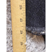 Load image into Gallery viewer, Pacsun Jeans Womens 26 Frayed 90s Boyfriend Blue Black Two Tone High Waisted
