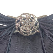 Load image into Gallery viewer, Another Thyme  Dress Womens 14 Black Velvet Party Cocktail Old Money Strappy
