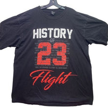 Load image into Gallery viewer, History of 23 Flight Shirt Mens 3XL Spell Out Grunge Everyday Streetwear
