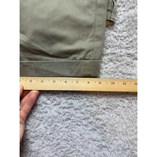 Load image into Gallery viewer, POLO Ralph Lauren Pants Adult 36x30 Green Khaki Straight Leg Pleated Chino Mens
