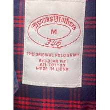 Load image into Gallery viewer, Brooks Brothers Shirt Mens Medium Red Blue Plaid Preppy Academia Career
