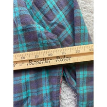 Load image into Gallery viewer, 21 Men Shirt Large Plaid Flannel Patchwork Preppy Academia Button Up Grunge
