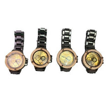 Load image into Gallery viewer, Techno King Watch Mens Iced Hip Hop Crystals Stainless Steel Water Resistant
