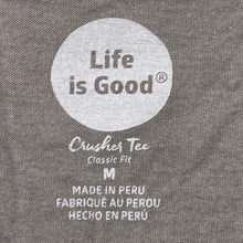 Load image into Gallery viewer, Life is Good Shirt Womens Medium Crusher Spell Out Mature Streetwear Everyday
