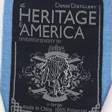 Load image into Gallery viewer, Heritage America Jersey Mens Large Baseball Patches Spell Out Streetwear
