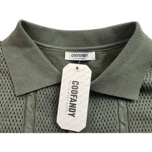 Load image into Gallery viewer, COOFANDY Sweater Mens Small Polo Cartigan Button Preppy Academia Viscose Career
