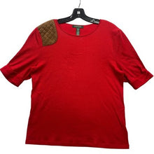 Load image into Gallery viewer, Lauren Ralph Lauren Shirt Womens Extra Large Shooting Patch Hunting Ribbed
