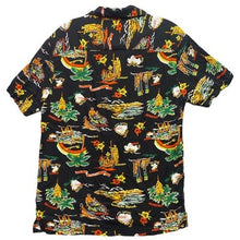 Load image into Gallery viewer, Denim &amp; Flower Ricky Singh Shirt Mens Small Hawaiian AOP Coastal Beachy Travel
