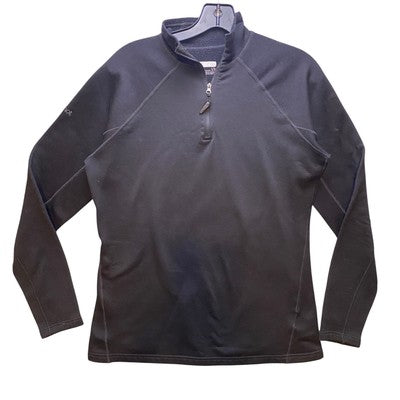 Marmot Shirt Mens Large Pullover Half Zip Long Sleeve Athletic Top Black Large
