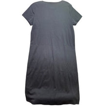 Load image into Gallery viewer, Blair Dress Womens Small Black Giraffe AOP Teachercore Mature Festival Everyday
