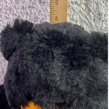 Load image into Gallery viewer, Black Bear Plush Stuffed Animal 10" Soft Cozy
