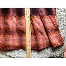 Load image into Gallery viewer, J Jill Shirt Womens 2XL Plaid Flannel Ombre Preppy Academia Festival Boho Flowy
