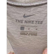 Load image into Gallery viewer, Nike Shirt Mens Medium White Spell Out Center Swoosh Rainbow Spectrum Mind Body
