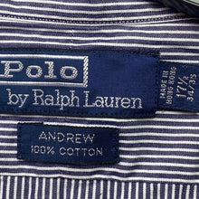 Load image into Gallery viewer, Polo Ralph Lauren Shirt Mens 2XL Stripe Preppy Academia Career Office Everyday
