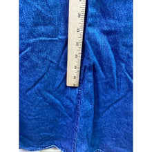 Load image into Gallery viewer, Carolina Blues Dress Womens 14 Denim Embroidered Patchwork Teachercore 45&quot; Long
