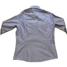 Load image into Gallery viewer, Brooks Brothers Shirt Men 16 1/2-33 Milano Fit Blue Plaid Button Down Academia
