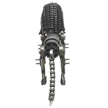 Load image into Gallery viewer, Lion Sculpture Scrap Recycled Metal Art Steampunk Industrial Figurine
