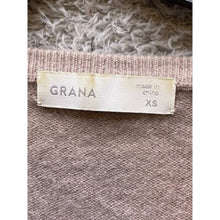 Load image into Gallery viewer, Grana Sweater Mens Extra Small Mongolian Cashmere V-Neck Preppy Dusty Plum
