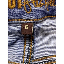 Load image into Gallery viewer, Kut From The Kloth Jeans Womens 6 Denim Flared Mid Rise Comfort Stretch Academia
