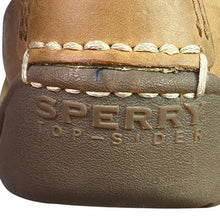 Load image into Gallery viewer, Sperry Top-Siders Mens 12M Tan Leather Boat Shoe Loafers Preppy Everyday
