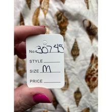Load image into Gallery viewer, H&amp;M Shirt Mens Medium AOP Seashell Viscose Beachy Coastal Festival Travel NWT

