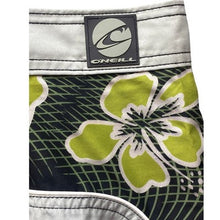 Load image into Gallery viewer, O'Neill Shorts Mens 34 Swim Trunks Floral Drawstring Surfboard Beachy Surfing
