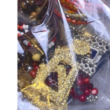 Load image into Gallery viewer, Mystery Jewelry Bag Boho Hippie Themed Clean Wearable Pieces Over 1.5 lbs
