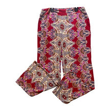 Load image into Gallery viewer, Soma Pants Womens Medium Wide Leg Bohemian Lounge Casual Comfy Boho Hippie AOP
