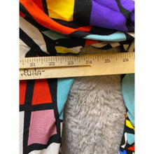 Load image into Gallery viewer, Vintage Big Dart Shirt Womens 16 Rainbow Abstract 90s Geometric Button Down
