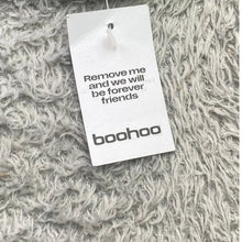 Load image into Gallery viewer, Boohoo Skort Womens 16 Crepe Split Front Preppy Academia Uniform Mini Skirt NWT
