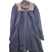 Load image into Gallery viewer, Fleet Street Trench Coat Womens 16W Lined Hooded Weatherproof Outdoors Winter
