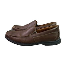 Load image into Gallery viewer, Clarks Loafers Mens 10M Brown Leather Slip On Shoes Career Preppy Everyday
