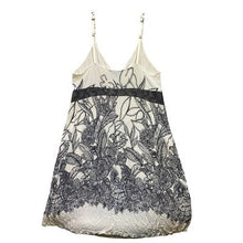 Load image into Gallery viewer, Soma Intimates Dress Womens Large Black Floral Lace Strappy Nightgown AOP
