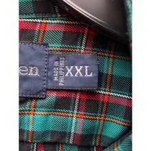 Load image into Gallery viewer, Ralph Lauren Shirts Mens 2XL Green Red Plaid Button Down Preppy Academia
