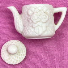 Load image into Gallery viewer, Vintage Miniature Tea Set Mini Tray Teapot Ceramic Floral Cups Saucers
