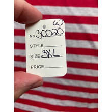 Load image into Gallery viewer, Looney Tunes Shirt Womens 3XL Tweety Bird Striped Embroidered Mature Everyday
