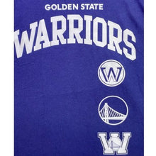Load image into Gallery viewer, Golden State Warriors Shirt Mens Medium NBA Basketball Spell Out Athletic NWOT
