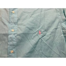 Load image into Gallery viewer, Ralph Lauren Shirt Mens XLT Featherweight Twill Button Down Aqua Pink Pony Logo
